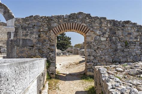 Philippi Archaeological Site, Greece Europe Stock Image - Image of ...