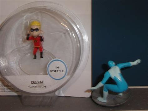 Pixar The Incredibles Dash 2 INCH NEW Poseable Action Figure Disney LOT ...