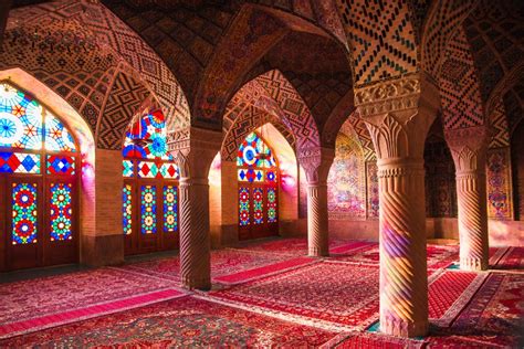 Visit the Nasir Al-Mulk Mosque in Shiraz - Iran's Most Colorful Mosque