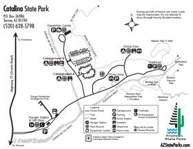 Catalina State Park Map | Islands With Names