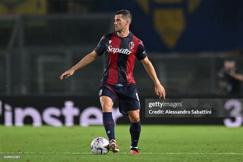 Remo Freuler of Bologna FC in action during the Serie A TIM match ...