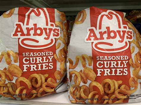 Arby's offers frozen curly fries at grocery stores now that are a godsend