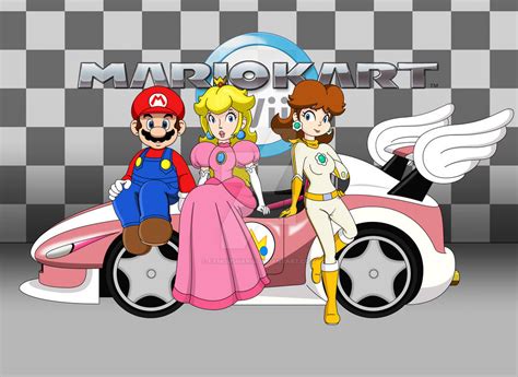 Mario, Peach and Daisy (Mario Kart wii) by FamousMari5 on DeviantArt