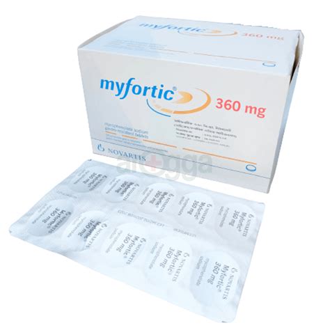 Myfortic 360 Tablet 360mg - medicine - Arogga - Online Pharmacy of ...