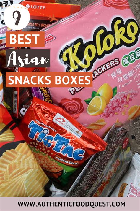 Top 9 Asian Snacks Box To Spice Up Your Cravings - A Full Review