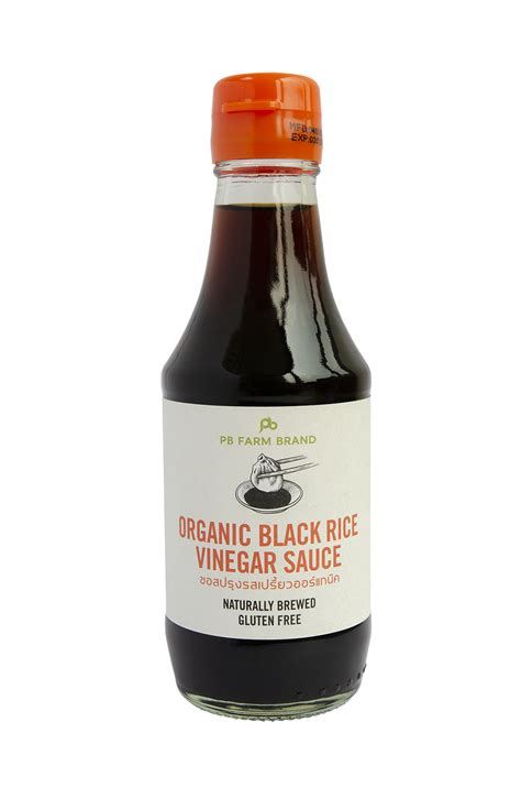 Organic Black Rice Vinegar Sauce – Northen Food Complex