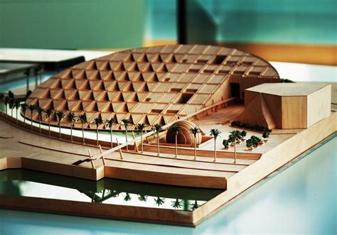 Bibliotheca Alexandrina | Architecture model making, Architecture model ...