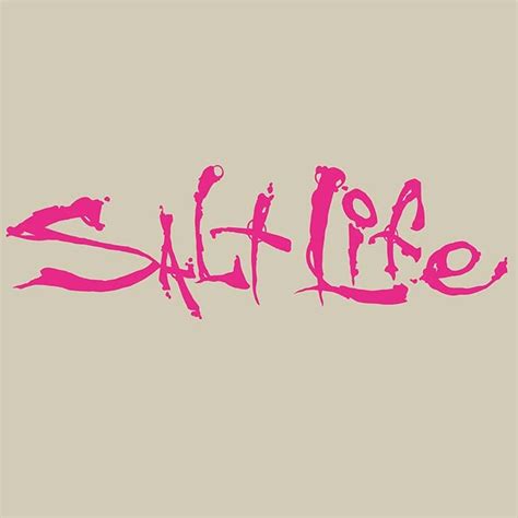 Signature Medium Decal | Salt Life Signature Medium Decal