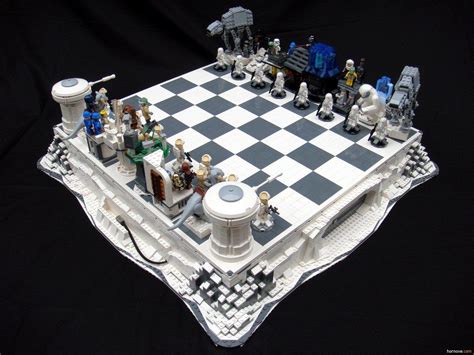 Pin by Marco Thelen on Products I Love | Star wars chess set, Lego ...