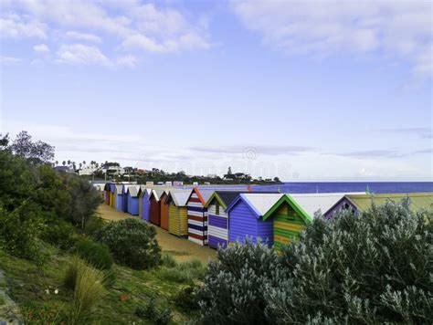 Brighton Beach, Melbourne, Victoria, Australia Stock Photo - Image of ...