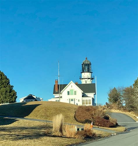 Cape Elizabeth Lighthouse in Cape Elizabeth, Maine. Paul Chandler ...