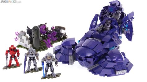 Mega Bloks Halo Covenant Wraith Ambush review!