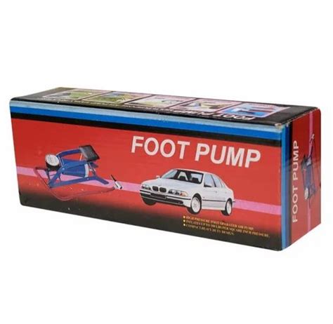 Air Stainless Steel Car Foot Pump at Rs 150/piece in Surat | ID ...