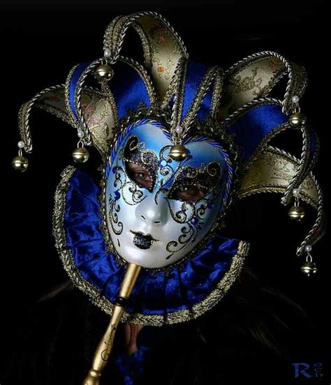 Blue jester | Masks masquerade, Carnival masks, Venetian carnival masks