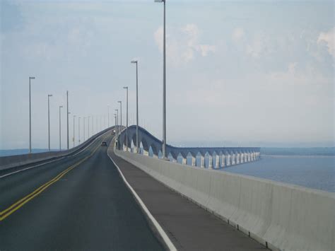 The Confederation Bridge; A longest bridge over ice covered waters in ...