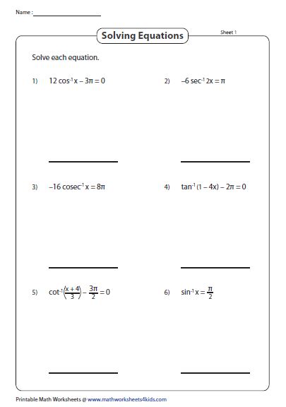 Solve trigonometric equations | Quadratics, Equations, Solving equations