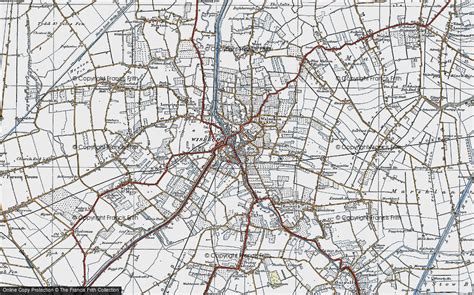 Historic Ordnance Survey Map of Wisbech, 1922