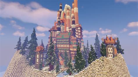 Steampunk Castle Minecraft Map