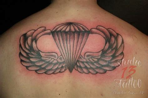 #tattoo #jumpwings #army #82nd #airborne #blackandgrey # ...