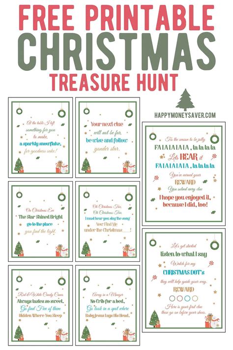 Treasure Hunt Printable