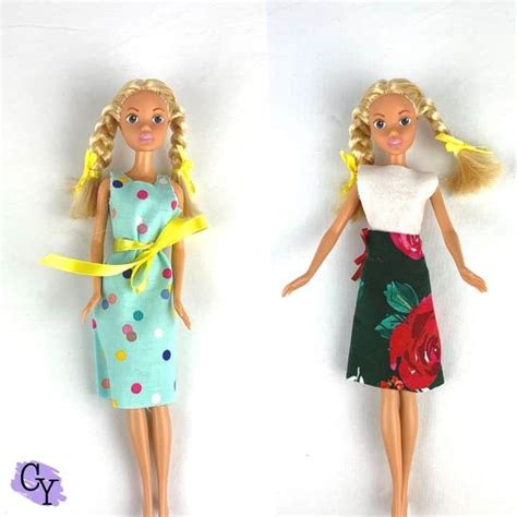 Diy Barbie Clothes No Sew