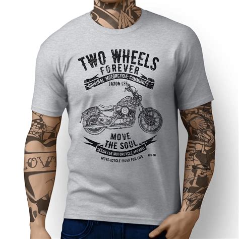 2018 Print T Shirts Men shipping American Classic Motorbike 1200 Custom ...