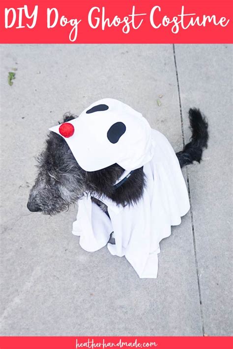 DIY Dog Ghost Costume • Heather Handmade