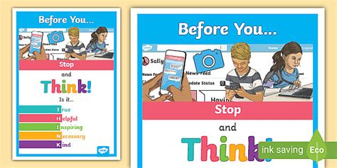 Online Safety Poster For Children