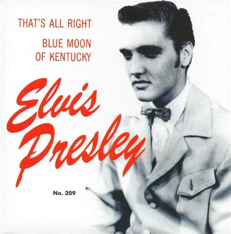 Elvis Presley - That's All Right (CD) | Discogs