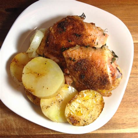 Mau Cocina de Todo: Pollo al Horno con Papas