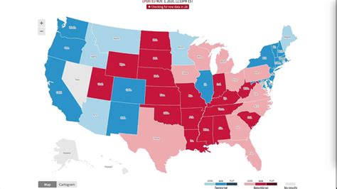 2020 Electoral Map Results Time Zones Map World - Bank2home.com