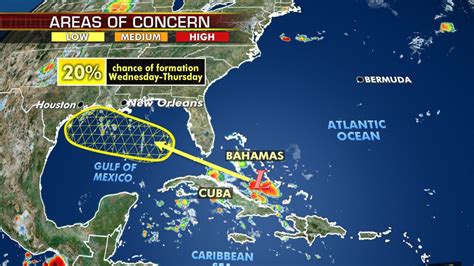 Tropical wave moving into Gulf of Mexico to bring storms to South ...