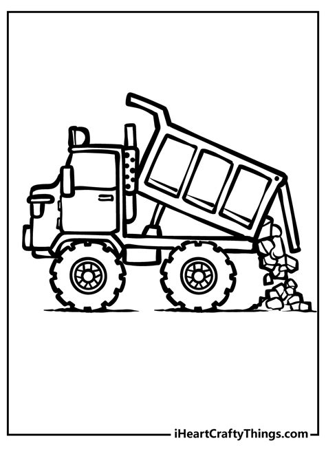 Free Dump Truck Printables - Printable Form, Templates and Letter