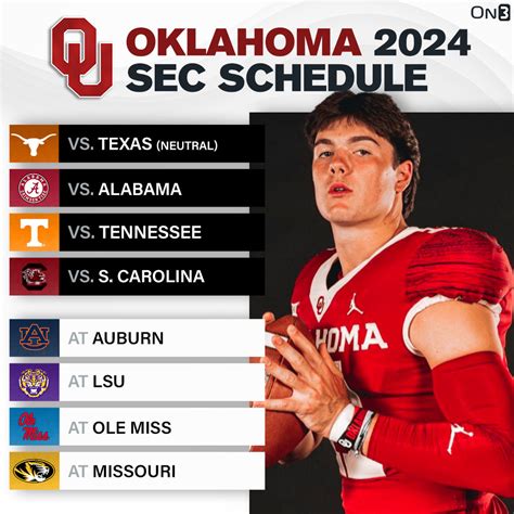 Ou Football Schedule 2024 Printable - Reyna Charmian