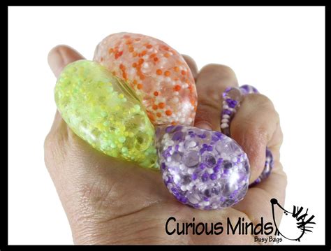 Set of 9 Mini Stress Balls - 3 Different Styles in 3 Packs - of Small ...