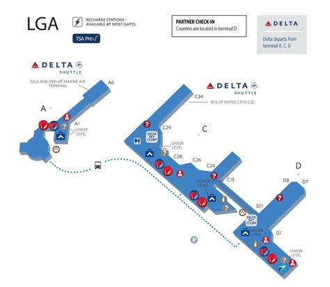 Klga Gate Map