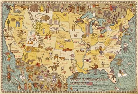 Thematic Maps of the United States ~ Klima Naturali™