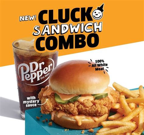 Jack in the Box Debuts Cluck Chicken Sandwich and Mystery Sauce - Fast ...