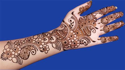 Overwhelming Full Hand Arabic Mehndi Designs - Full Hand Arabic Mehndi ...