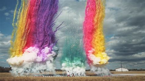 Spectacular Daytime Fireworks Captured in Ultra Slow Motion