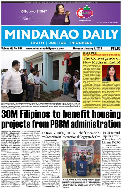 Mindanao Daily News (January 5, 2023) by Mindanao Daily News - Issuu