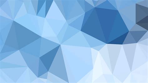 Free Abstract Light Blue Triangle Geometric Background