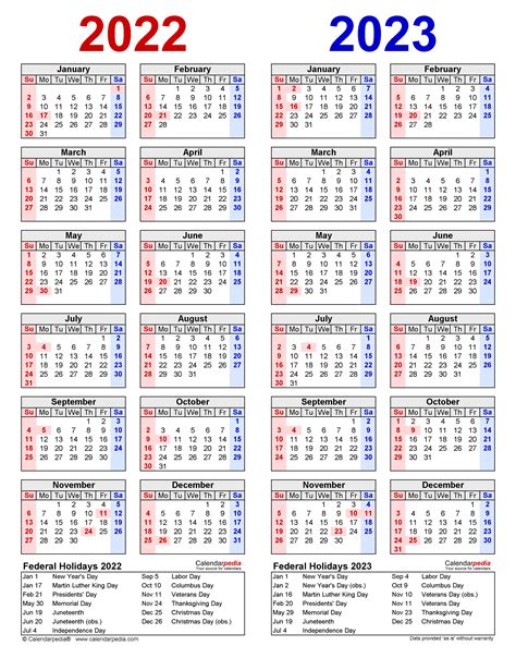 2022 2023 Calendar Printable Calendar 2023 Vertical Printable Map | HOT ...