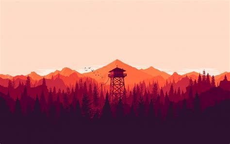 Firewatch Wallpaper HD Free download. | Graphic wallpaper, Art ...