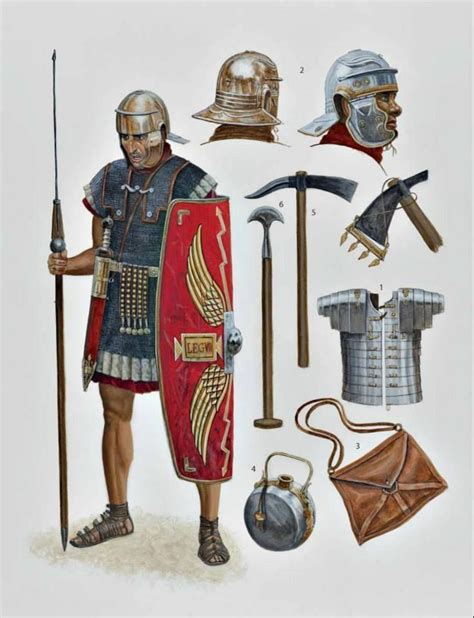 Roman Army equipment - Google Search | Roman armor, Roman soldiers ...