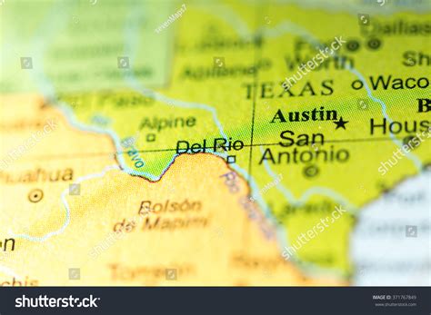 Del Rio On Texas Map - Coleen Catharine