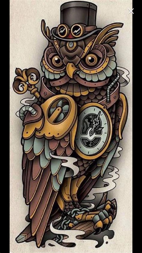 Owl Tattoo Drawings, Owls Drawing, Birds Tattoo, Neue Tattoos, Body Art ...