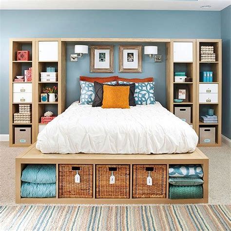 30+ Creative Diy Bedroom Storage Ideas For Small Space – TRENDECORS