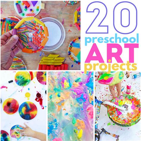 20+ Preschool Art Projects - Babble Dabble Do