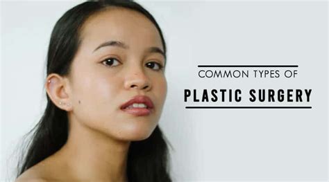 5 Common Types of Plastic Surgery | HealthtoStyle